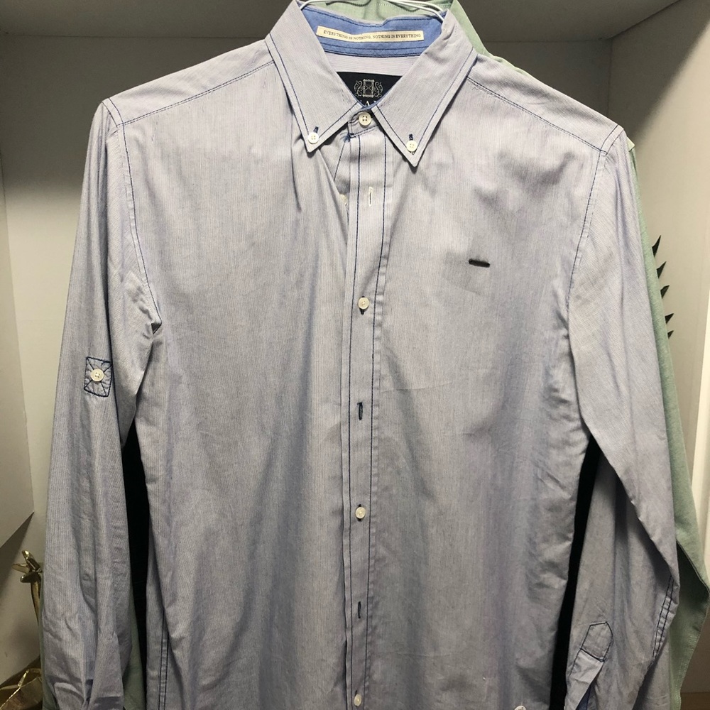 Men’s Button Up Shirt by Anama Size Small
